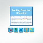 Five E's Roofing Selection Check List